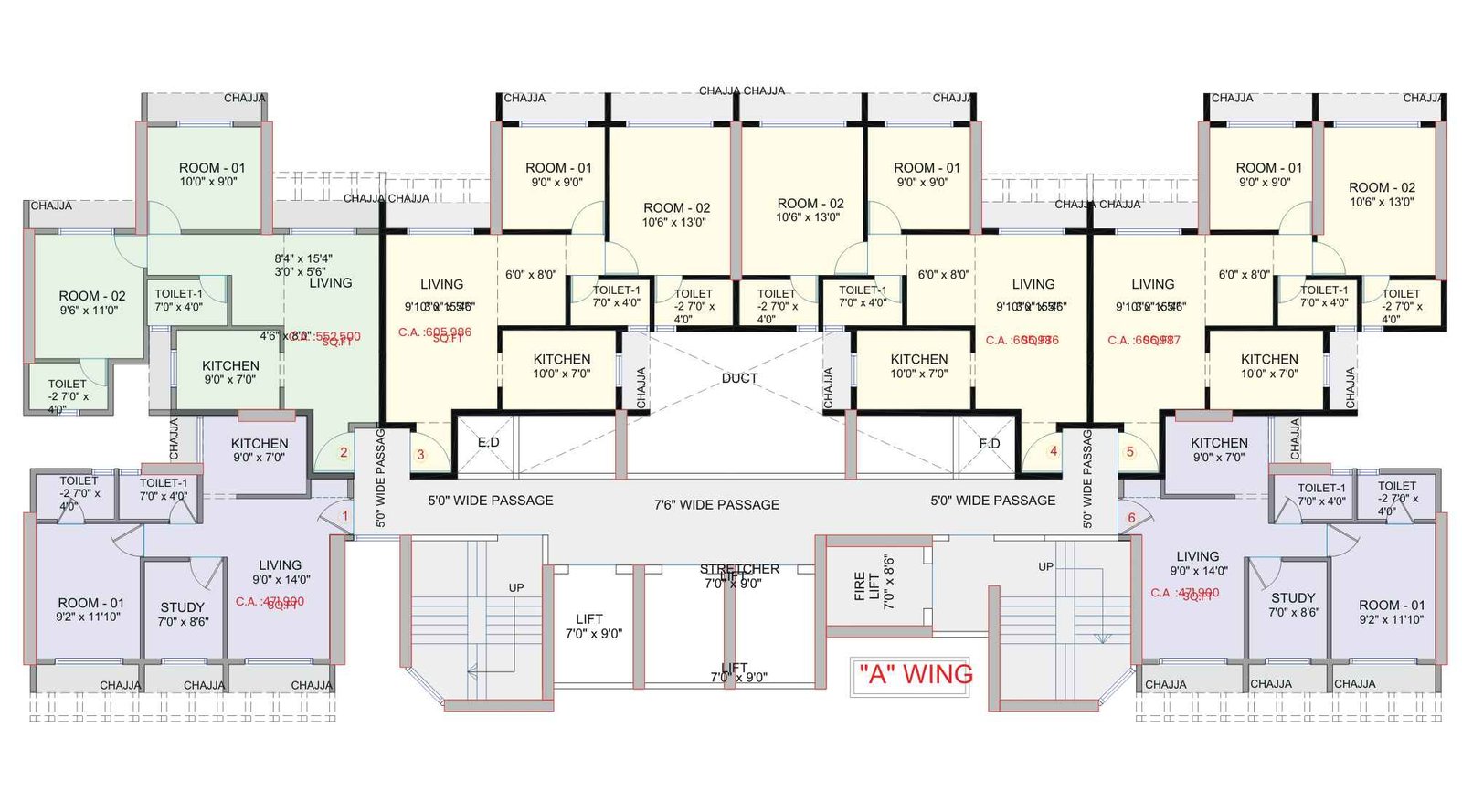 Gami-Avant-Typical-Floor-Plan-A